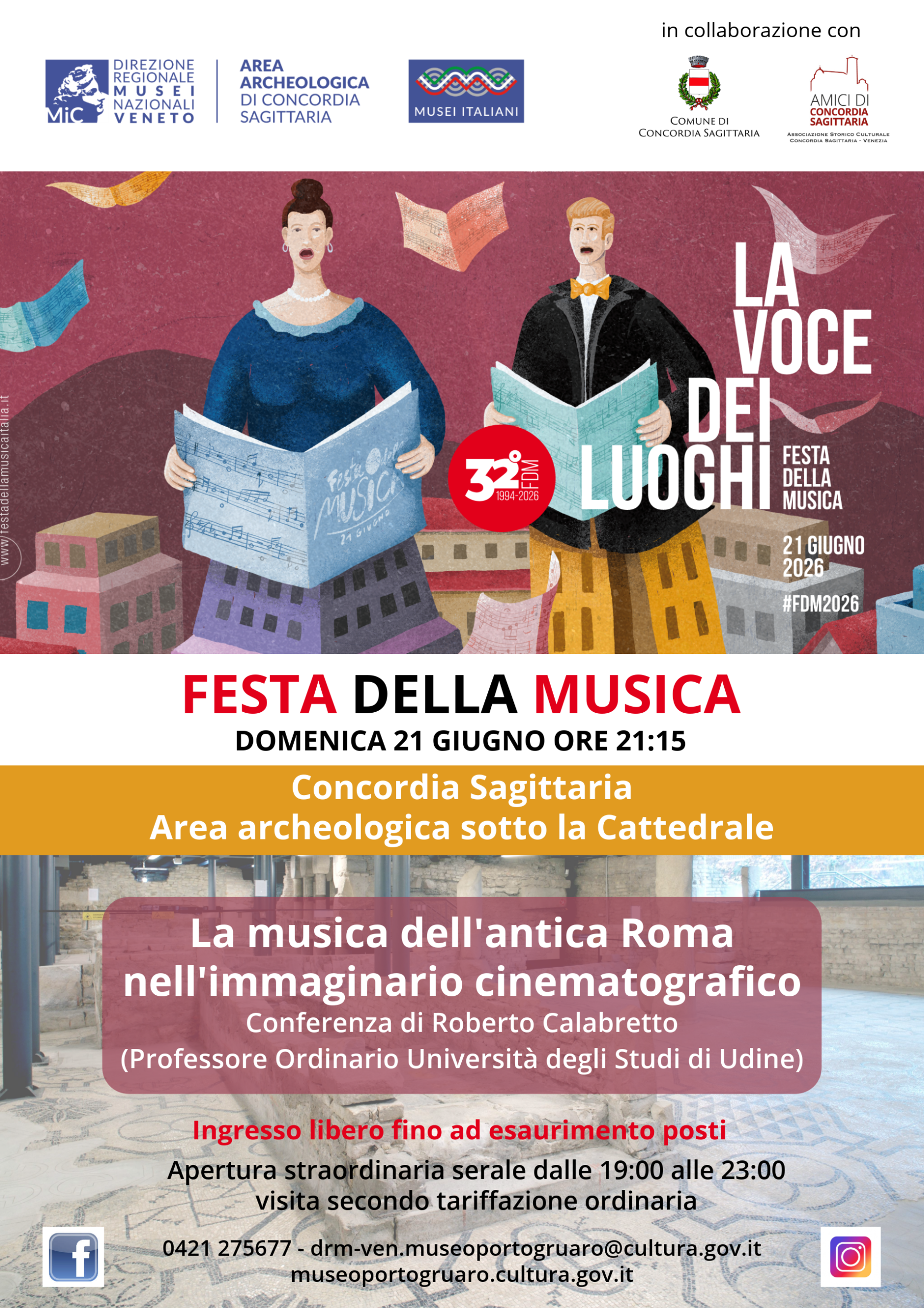 Festa della Musica | La musica dell’antica Roma nell’immaginario cinematrografico